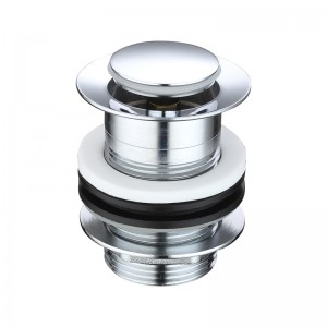 Poliertes Chrom Pop-Up Pop-Up Click-Clack-Abfall