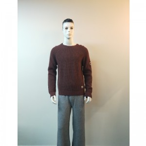 PURE COLLECTION BURGUNDER PULLOVER RLMS0023F