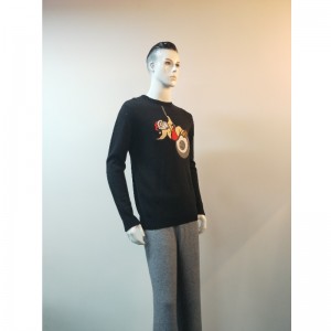 SCHWARZER CARTOON PRINT SWEATER RLMS0028F