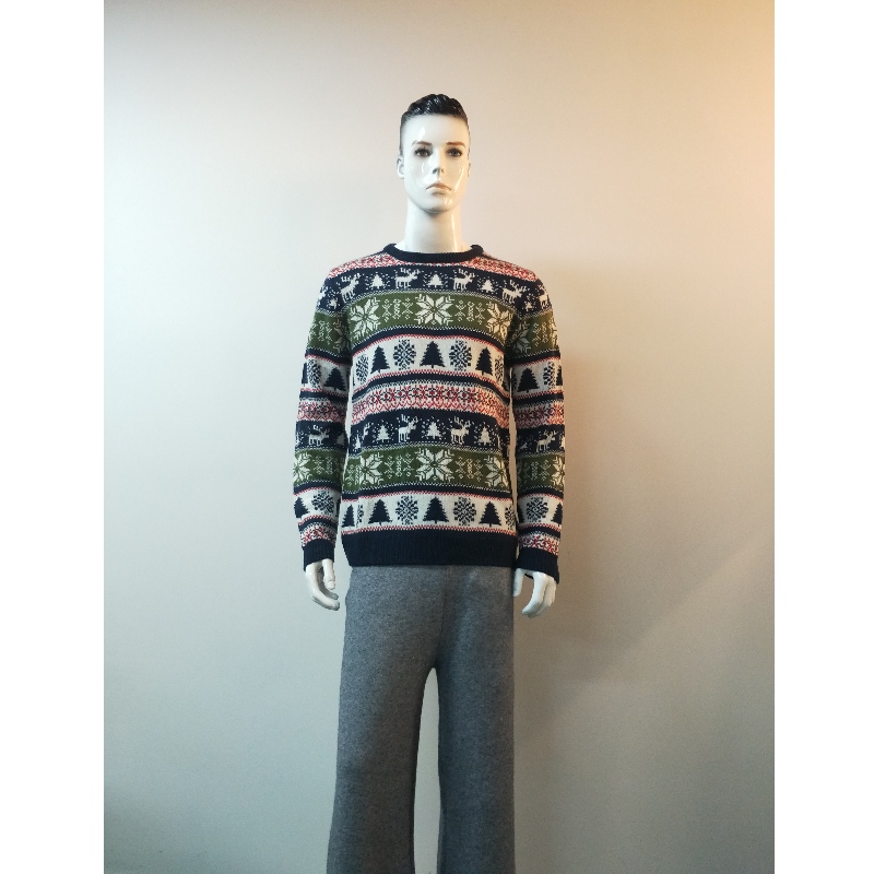 KONTRASTDRUCK-PULLOVER RLMS0033F