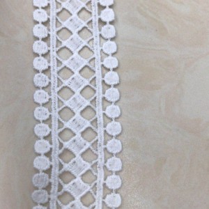 7 # milch silk spitze, Polyester / Nylon spitze, baumwollspitze