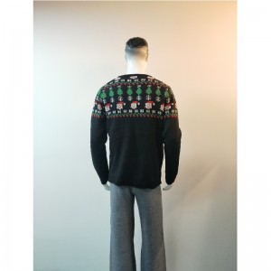 SCHWARZER CARTOON PRINT SWEATER RLMS0052F