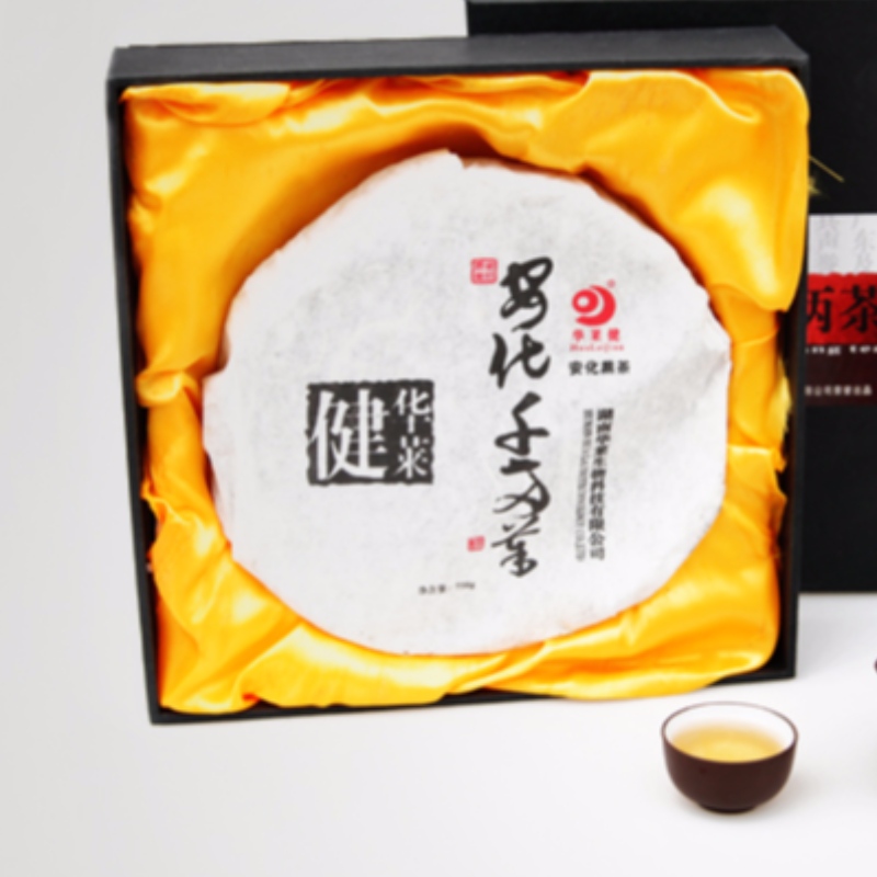 Zweihundert tee kuchen hunan anhua schwarzer tee gesundheits tee