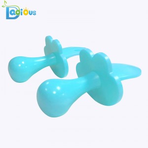 Amazon Hot Selling Baby Utensils Sichere Selbsternährung Löffel und Gabel Erster Löffel und Gabel Set für Kleinkinder