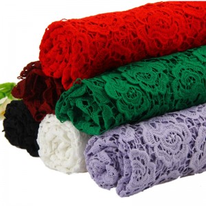 Milchseidenspitze, Polyester- / Nylonspitze, Baumwollspitze, Gewebe