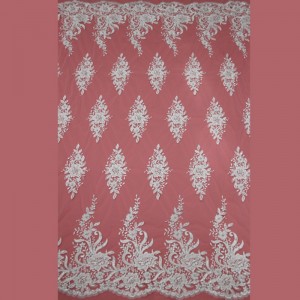 MF510CGB 135 CM Pailletten Bestickt Brautkleid Hochzeit Dekorative Nähen Spitze Applique Trim Handwerk Für Bekleidungszubehör