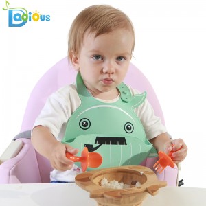 Erste Baby Utensilien Infant Löffel und Gabel Trainingslöffel für Baby