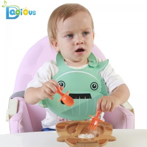 Erste Baby Utensilien Infant Löffel und Gabel Trainingslöffel für Baby