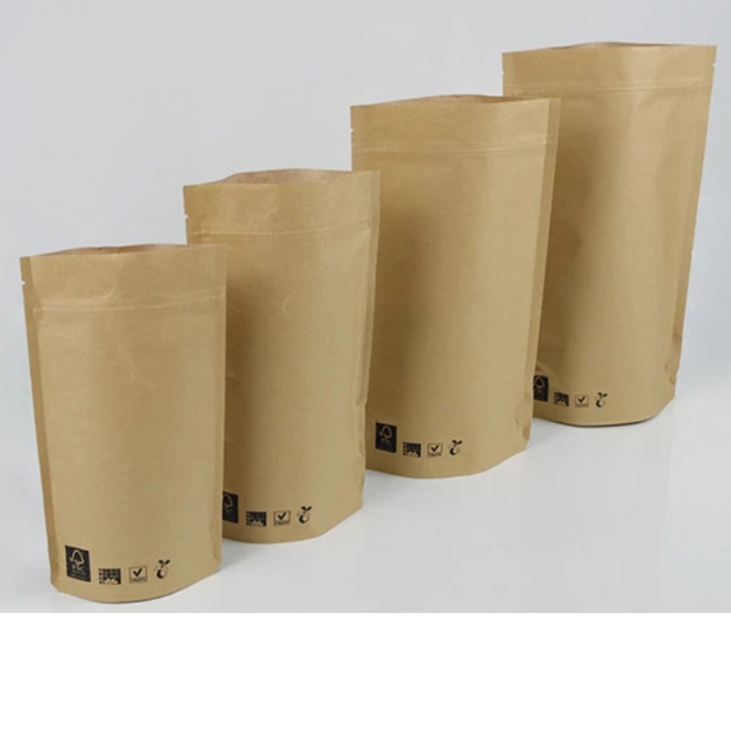 biologisch abbaubar und recyceln Verpackungskraftbeutel 100g 250g 500g etc