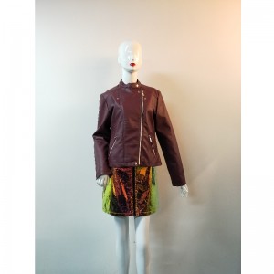 BURGUNDER PU-JACKE RLWPJ0019N