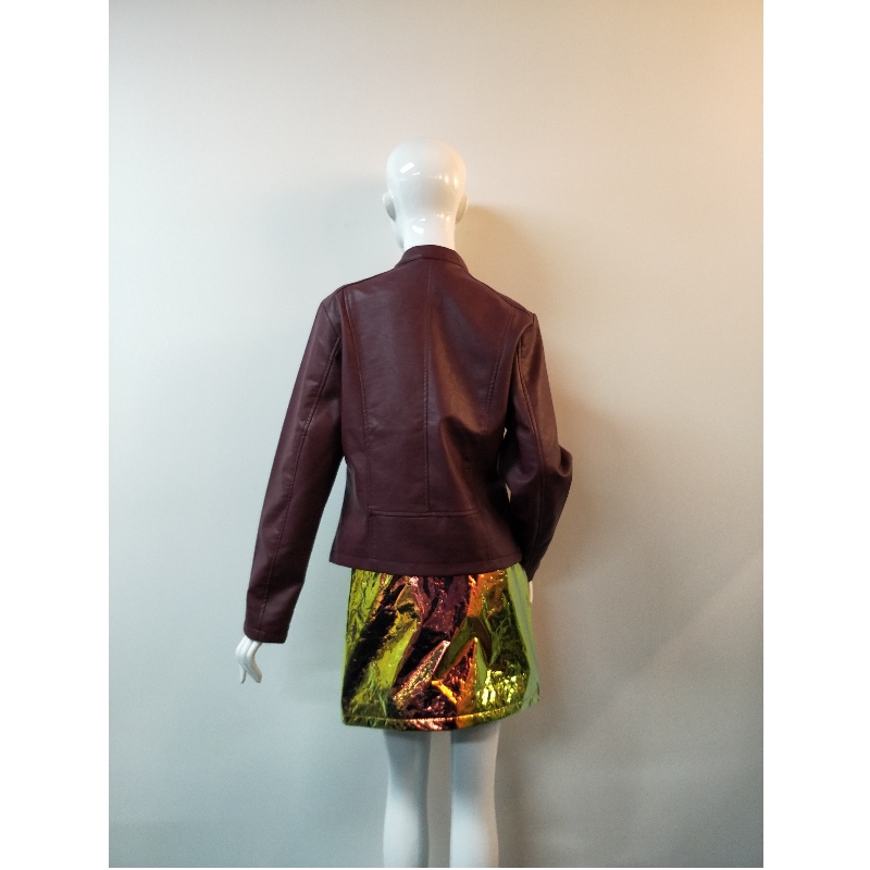 BURGUNDER PU-JACKE RLWPJ0019N