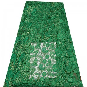 Heißes Verkaufsbrautkleid 3d stickte Spitzegewebe für Frauen