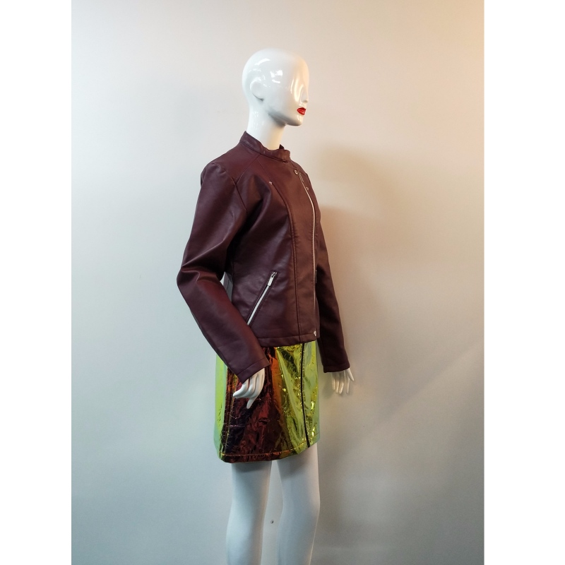 BURGUNDER PU-JACKE RLWPJ0019N
