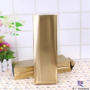 Benutzerdefinierte Folie Kaffee und Teebeutel mit Seitenfalten 8oz 12oz 16oz 32oz