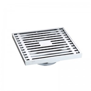 Badezimmer linearer Bodenablauf