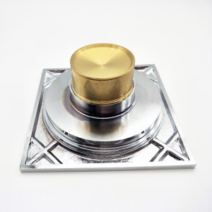 Badezimmerhaarfänger-Bodensiphon-Abflusssieb