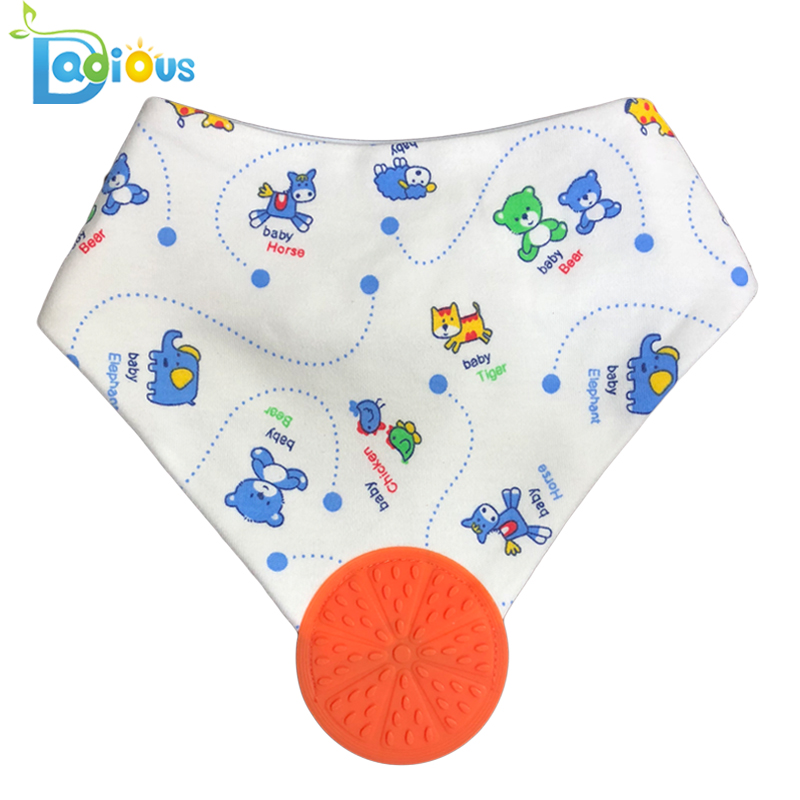 Reversible 100% natürliche Baumwolle Baby Boy Zahnen Lätzchen Baby Lätzchen Flamingo Zahnen Bandana Lätzchen