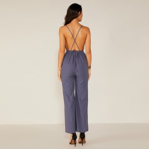 Summer Club Prom Lose Tiefe V Neckholder Sexy Overall