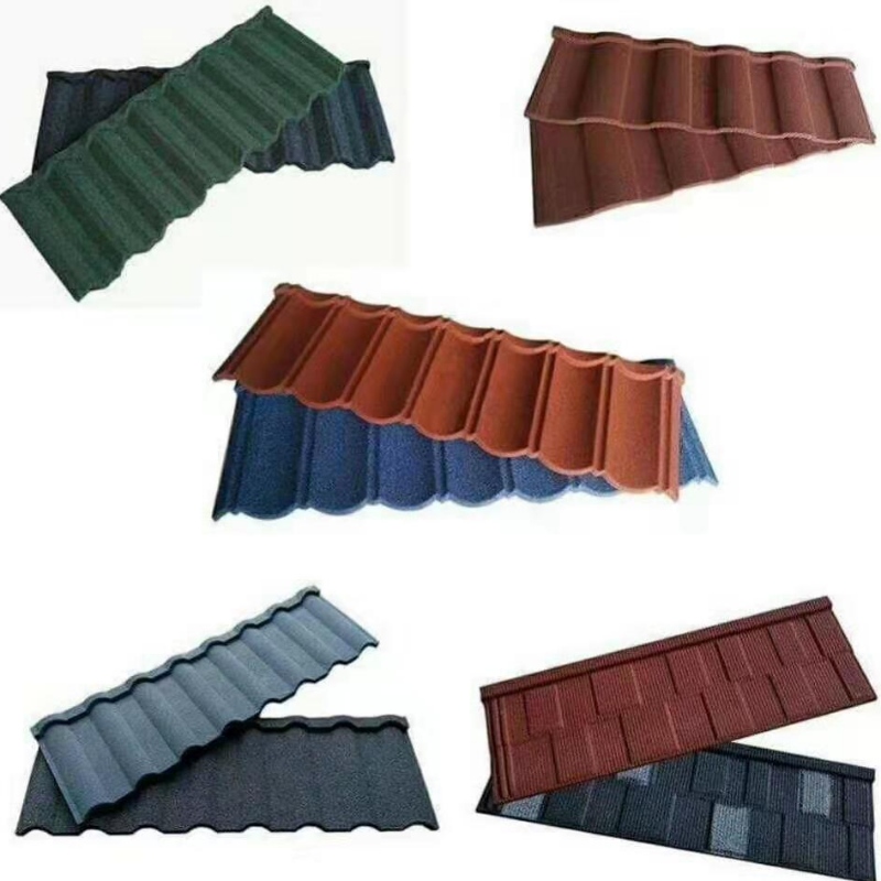 AIYIA Stahl liefern Metall Baustoffe Stein beschichtetes Metall Dachziegel