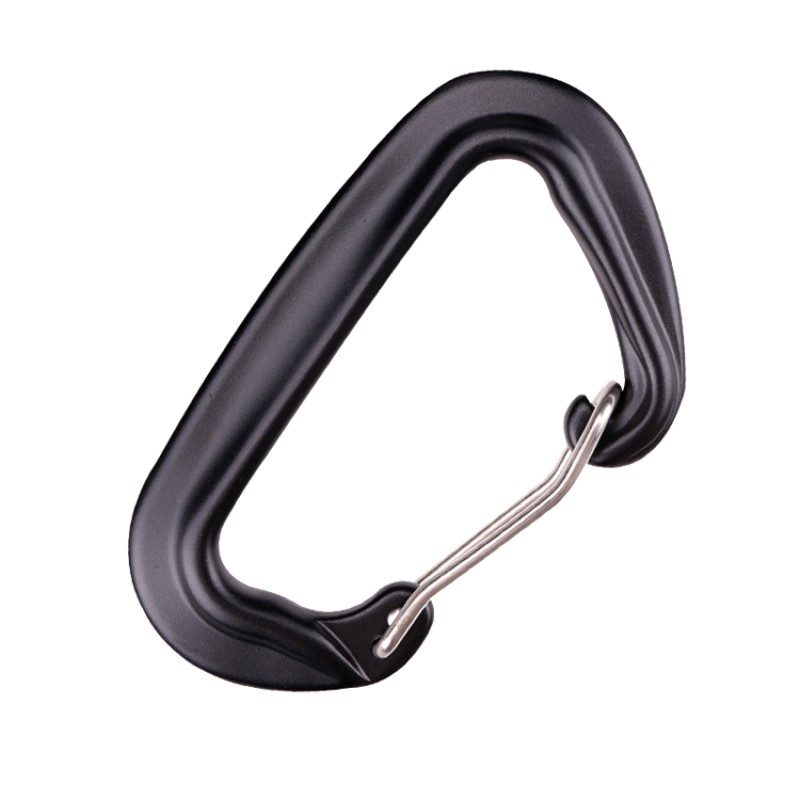 Outdoor Haken Klettern Camping Hauptschloss Karabiner Multifunktions Karabiner Karabiner Outdoor Quick Catch Quick Fall Ausrüstung Sicherheitsschloss Sondierungsloch D-Form Stahldraht Schnalle Hauptschloss Luftfahrt Aluminiumlegierung