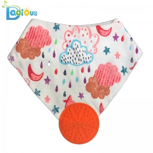 Baby \u0026 Kleinkind Kinderkrankheiten Bandana Lätzchen Musselin Lätzchen Bandana Drool Lätzchen mit Beißring
