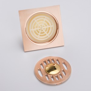 Moderne Bodenfallengrößen für Ablauftoiletten