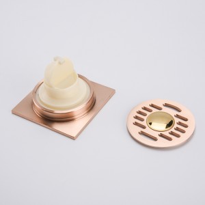 Moderne Bodenfallengrößen für Ablauftoiletten