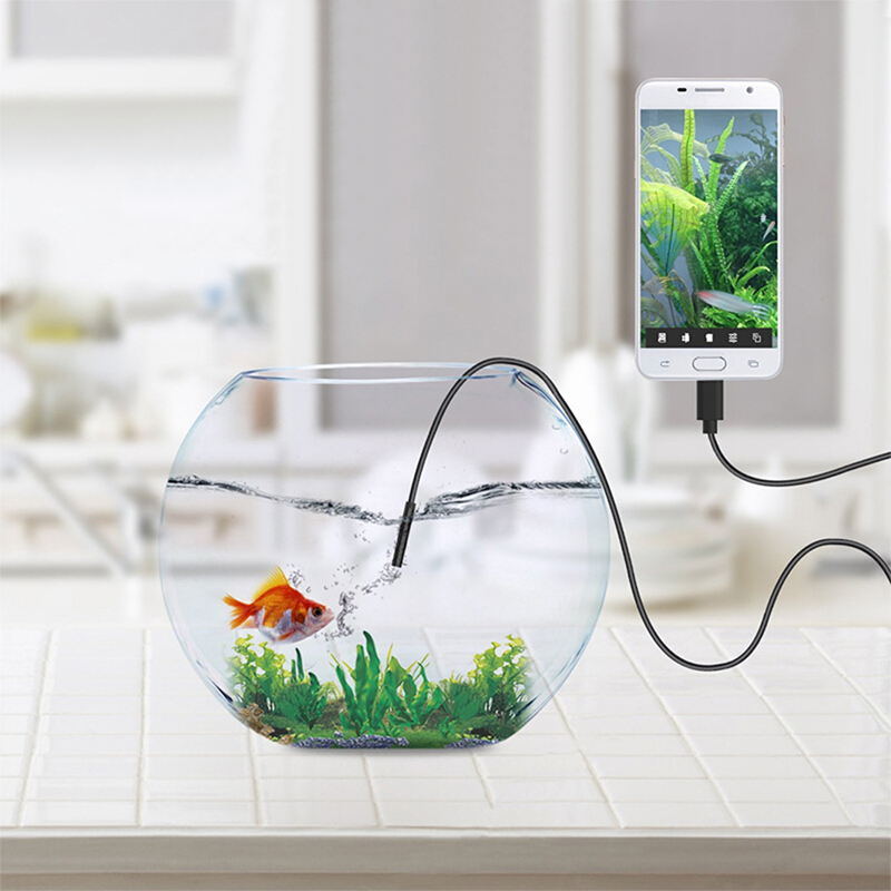 Drahtloses Endoskop 2,0 Megapixel HD WiFi Borescope Micro Interface Wasserdichte Inspektions-Schlangenkamera für Android, iOS und Windows, iPhone, Samsung, Tablet, Mac
