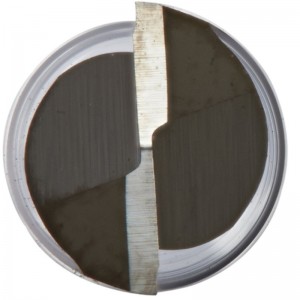 Premium-VHM-Schaftfräser, extra lang, 2 Schneiden, 1/4 \