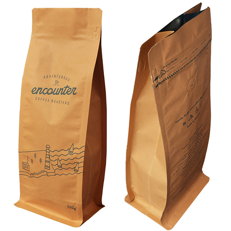 Kaffeeverpackung mit Ventil oder Einwegventil Kaffeeverpackungsbeutel