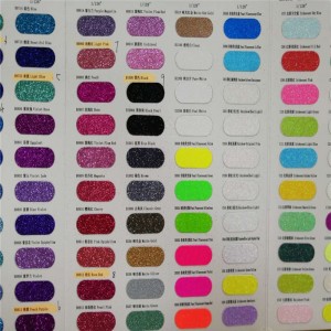 Ausgezeichnete irisierende Glitter Pulver hexagonal geformten Großhandel