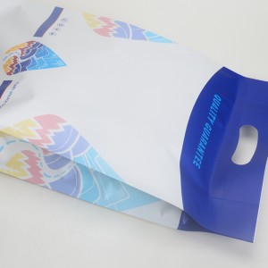 Plastikbeutel mit flachem Boden aus Aluminiumfolie und Hängeloch-Stanzgriff