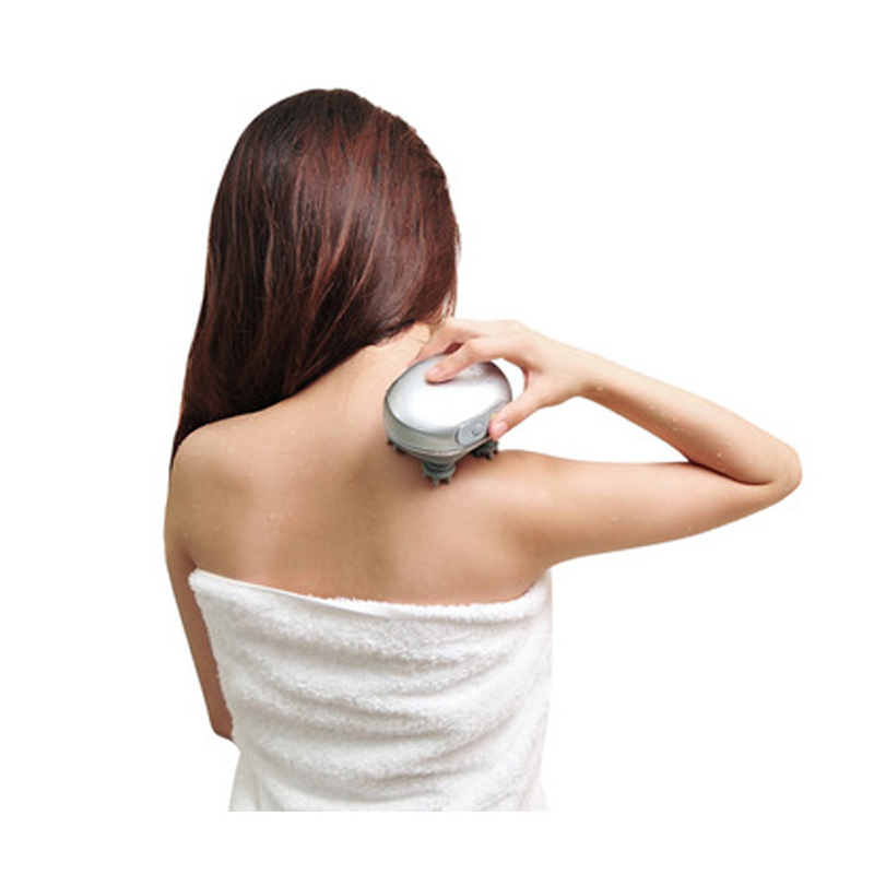 Elektrisches Vibrationsmassagegerät für die Kopfhaut Tragbares Handgerät mit Tiefengewebeknetung Stressabbau Ganzkörpermassage für die Muskulatur Rückenschulterschmerzen der Waden