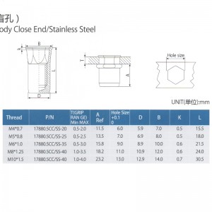 Sechskantkopf Innensechskantkörper schließen Ende reduzieren