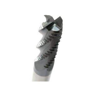 VHM-Schruppfräser, HRC45 mit Tialn-Beschichtung, 4 Schneiden, 1/4 \