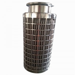Micron SS Plissee Wire Mesh Kerzenfilter