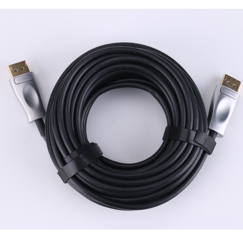 DP-Glasfaserkabel Displayport Glasfaserkabel Hochgeschwindigkeits-8K @ 60Hz 4K @ 165Hz 2K @ 144Hz DP1.4-Glasfaser-DP-zu-DP-Kabel mit 32,4 Gbit / s