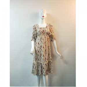 DAMEN BLUMENKLEID TBWD0011M