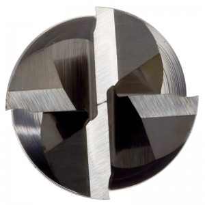 Extra langer Vollhartmetall-Schaftfräser, 4 Schneiden, 1/4 \