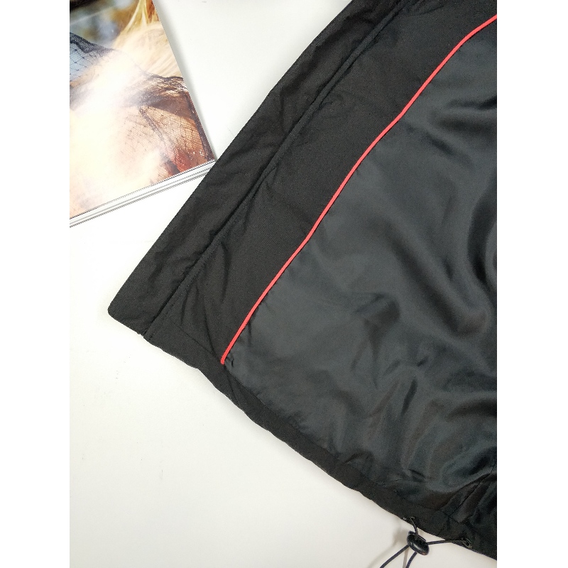 SCHWARZE PUFFERJACKE RLMPC0018N
