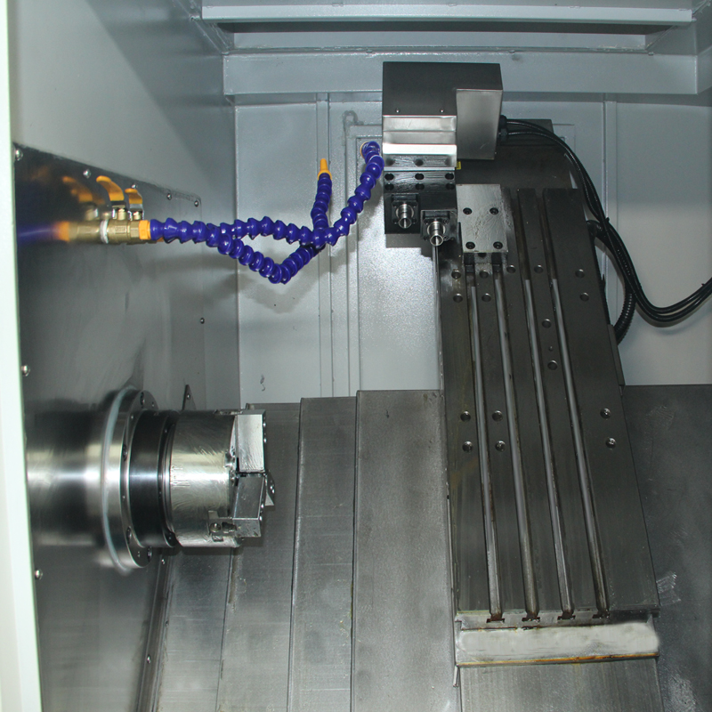 CNC mesin bubut cnc Sland Bettfräsen CNC-Drehmaschine