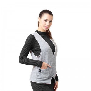 Beheizte Weste Größe einstellbar Akku elektrische warme Weste zum Wandern Camping im Freien