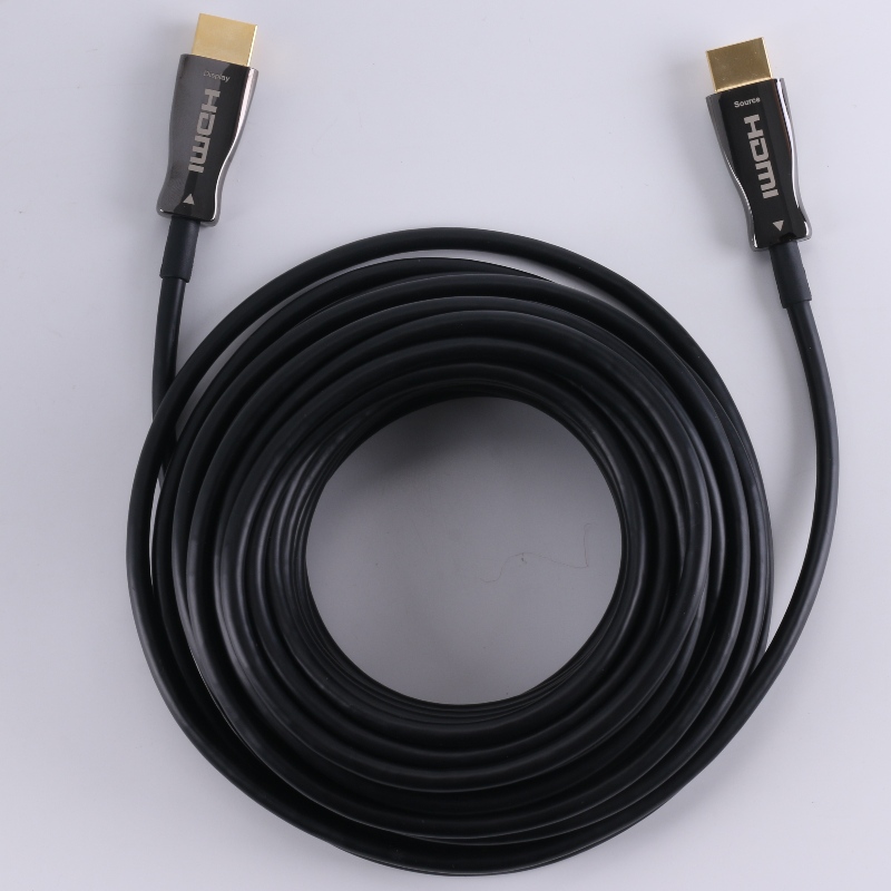 ARC-Funktion Fiber HDMI CABLE (Lichtwellenleiterübertragung), Optoelectronic Hybrid; Metallgehäuse, 4K