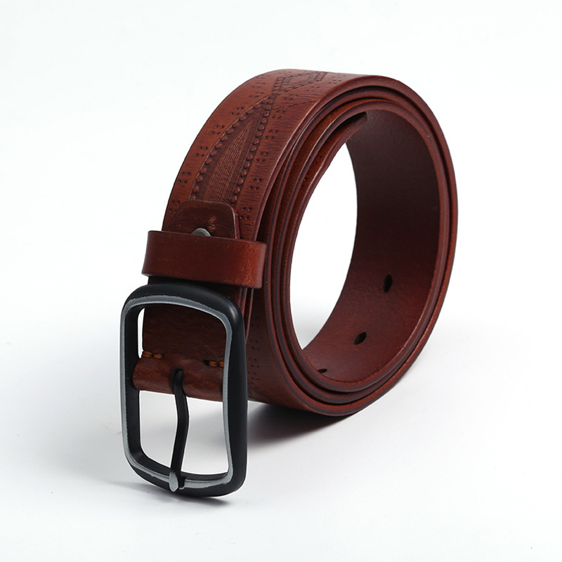HD0827 - Anpassbarer High-End Herren Gneuine Ledergürtel