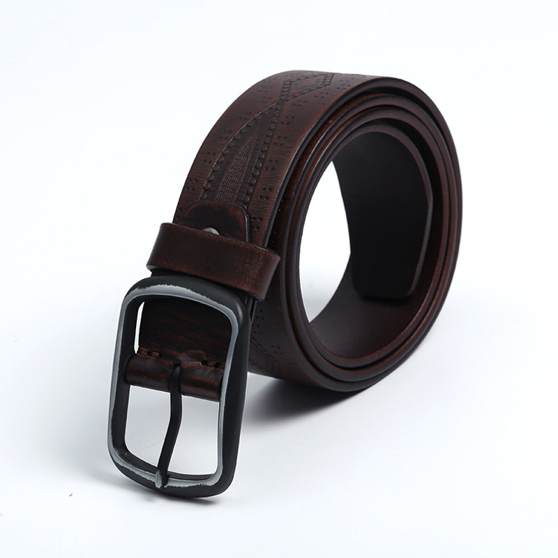 HD0827 - Anpassbarer High-End Herren Gneuine Ledergürtel