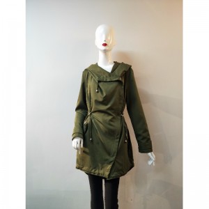 LADIES 'KHAKI IRREGULAR JACKET RLWJ0001