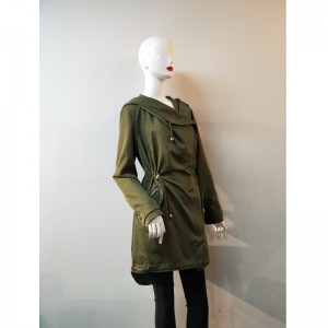 LADIES 'KHAKI IRREGULAR JACKET RLWJ0001
