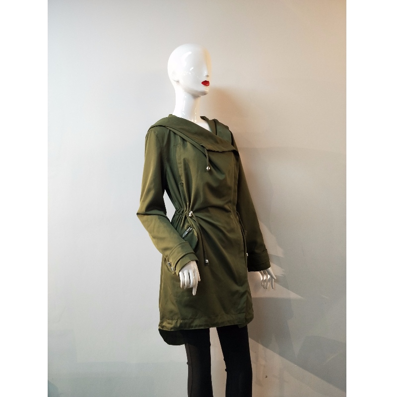 LADIES 'KHAKI IRREGULAR JACKET RLWJ0001