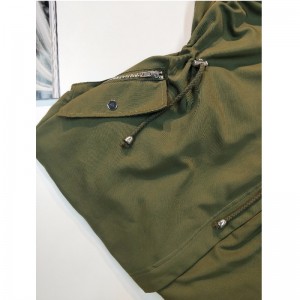 LADIES 'KHAKI IRREGULAR JACKET RLWJ0001