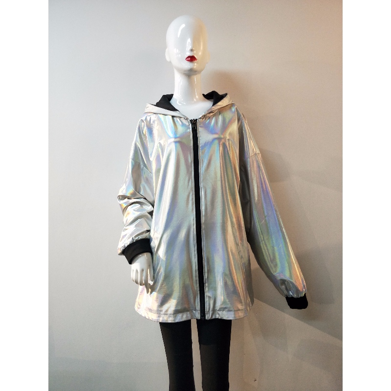 DAMEN SILBER FARBIGE JACKE RLWJ0003
